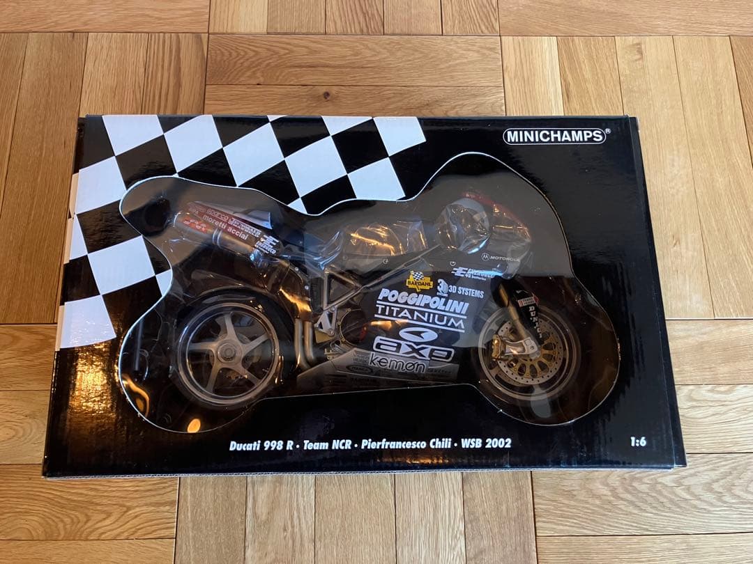 未開封 1/6 minicamps ドゥカティ 998 R Team NCR