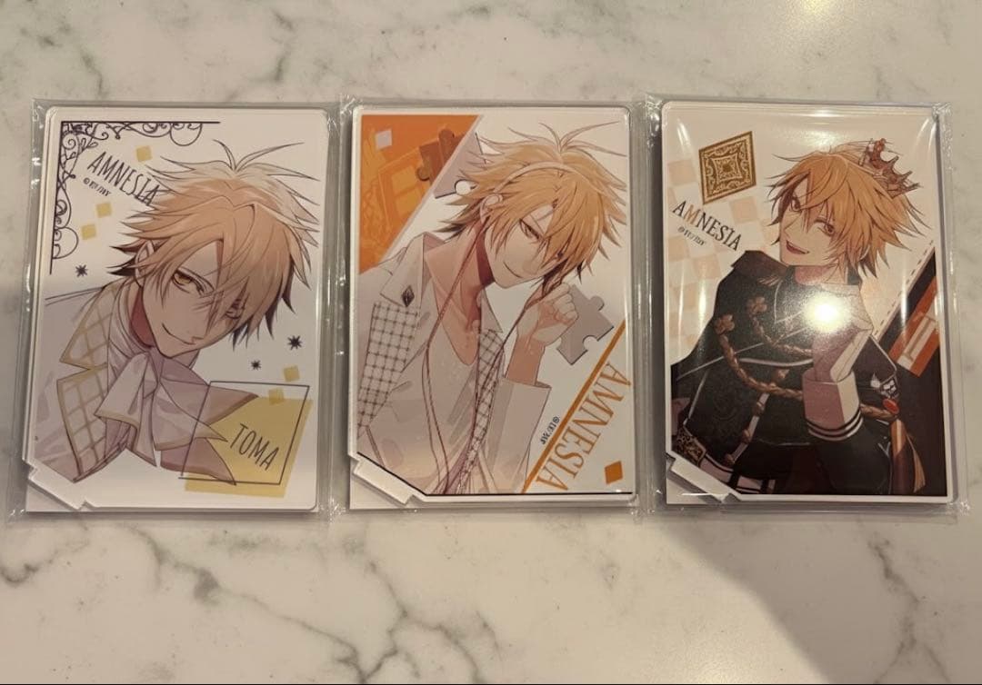 AMNESIA アムネシア バレンタイン アクスタ トーマ 3点 - メルカリ