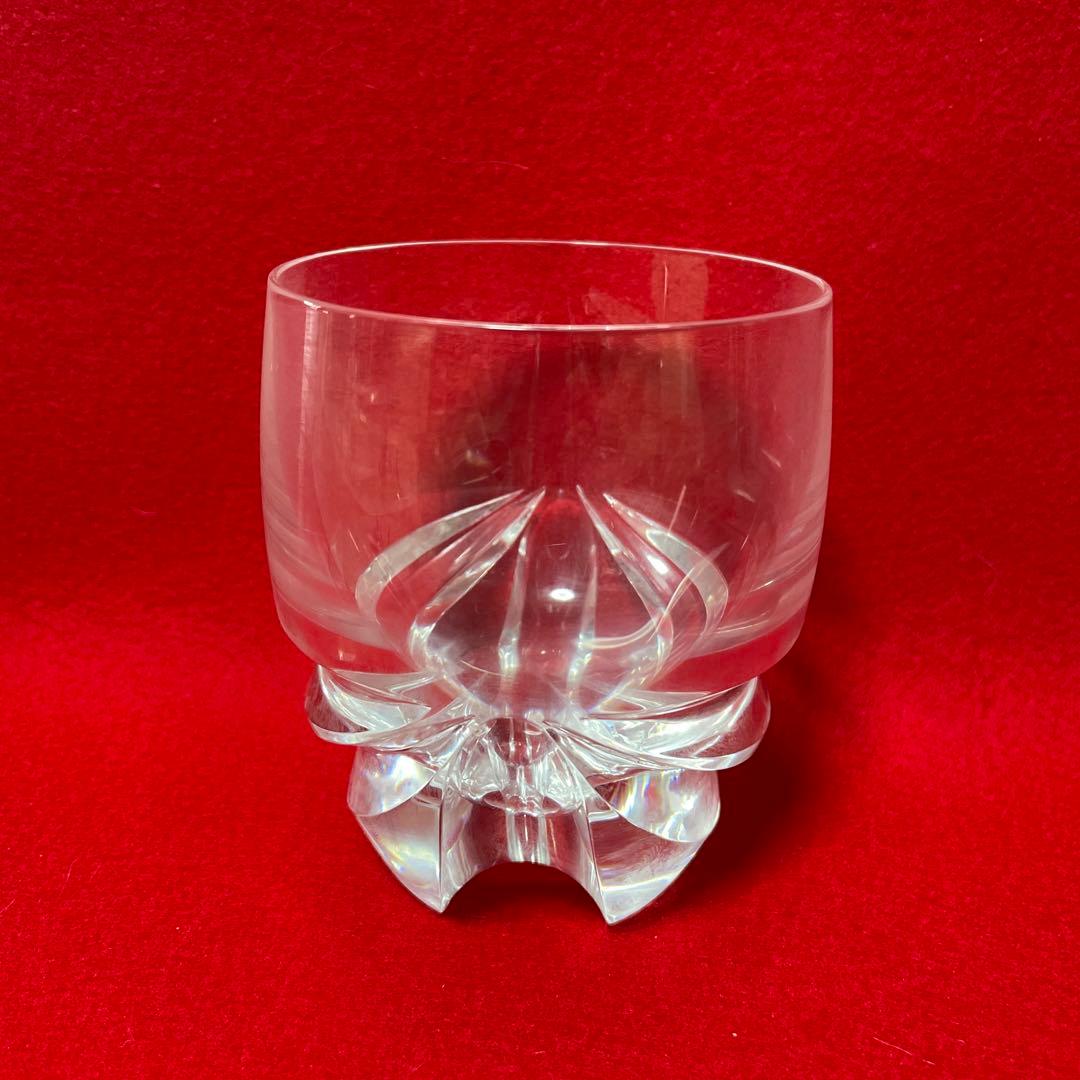超希少品HOYAクリスタル 佐々文夫ロックグラス5種5客切子、江戸切子