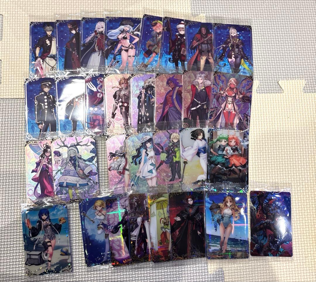 FGO ウエハース14 メタリックプラカード 31種類　セミコンプリート