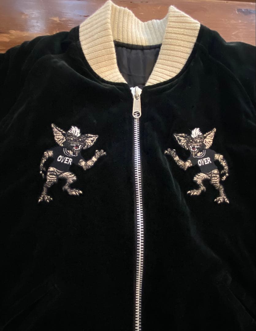 グレムリン over the stripes スカジャン ギズモ サイズM - メルカリ