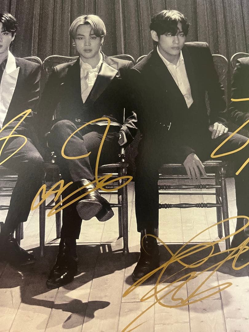 BTS MAP OF THE SOUL 7 サイン入りポスター