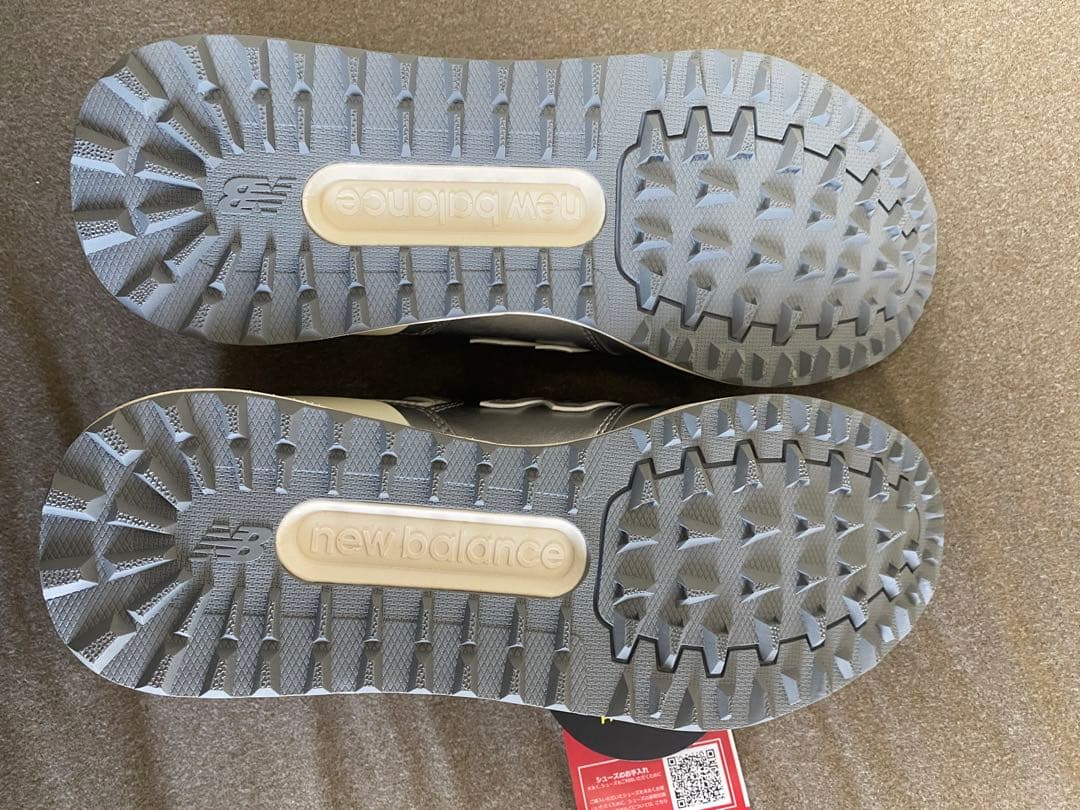 New Balance 574S シルバー 24.0cm ゴルフシューズ