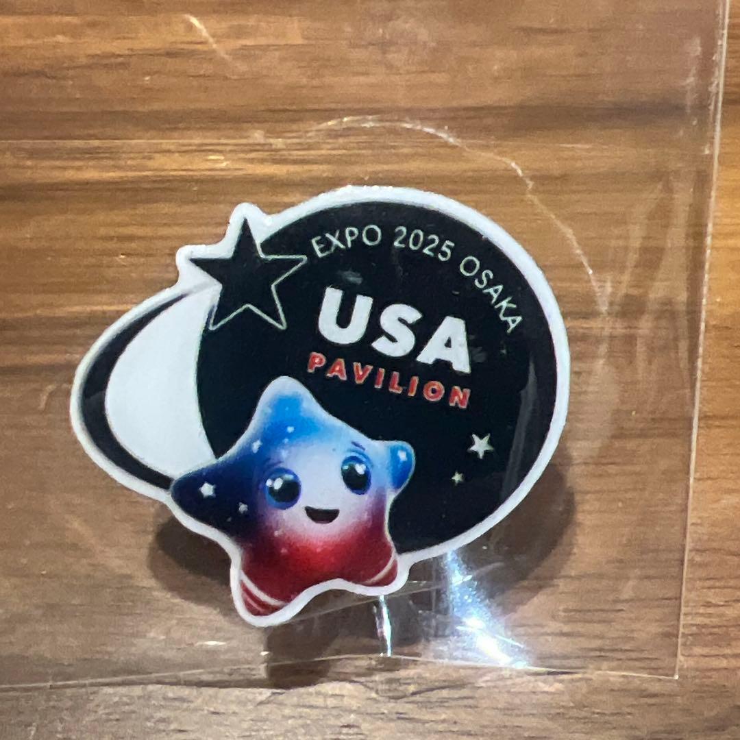 大阪万博】アメリカ館 ピンバッジ EXPO 2025 OSAKA 非売品 - メルカリ
