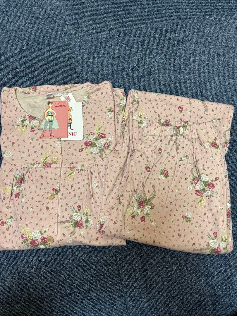 Tunic花柄パジャマ Home Wear花柄テーラードパジャマ | ゴールデンベアストア
