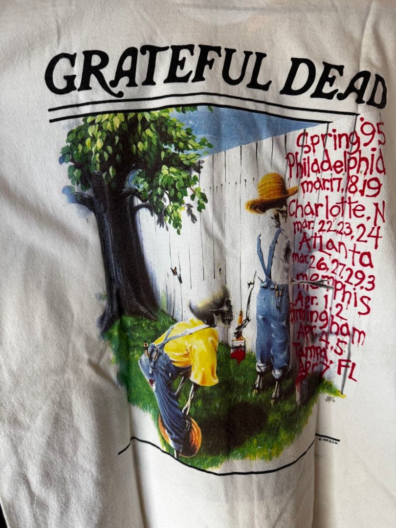 90s GRATEFUL DEAD Tシャツ 1995年ツアー L size