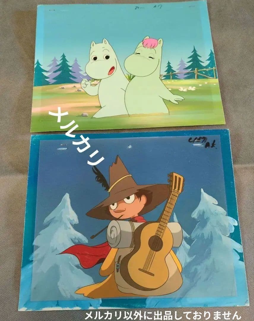 ❤️Moomin - Snufkin Cel. ムーミン セル画 / スナフキン - メルカリ