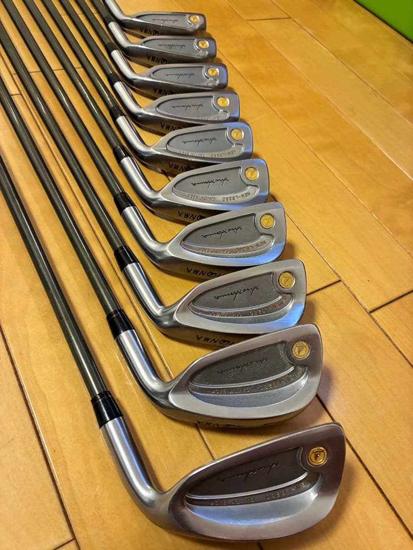 希少 HONMA NEW-LB280 金モグラ 10本 - メルカリ