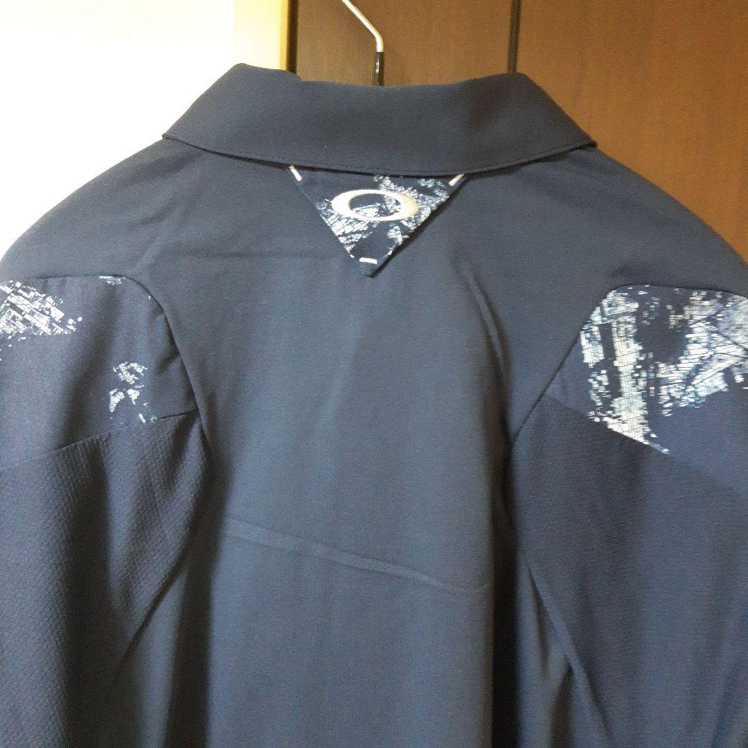 新品 オークリーゴルフ メンズ 4WAYストレッチシャツ スカルシリーズ