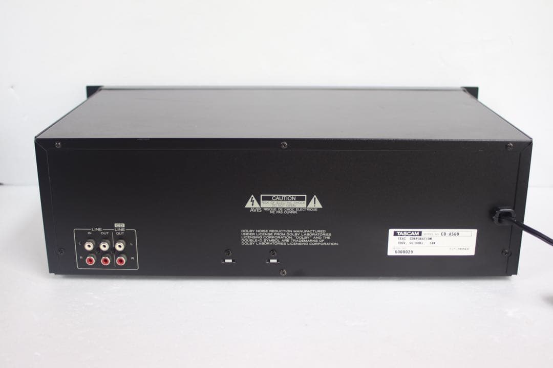 TASCAM タスカム CD-A500 カセットデッキ CDデッキ - メルカリ