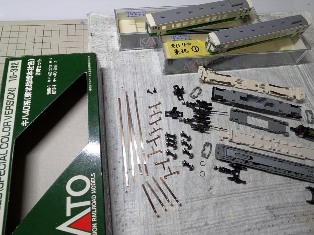 KATO キハ40系【東北地域本社色】10-342 メンテナンス済み 購入注意！