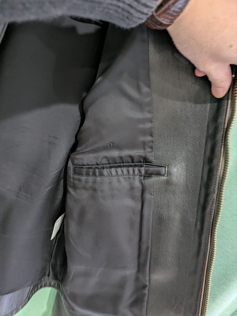 激レア JELADO ジョングラッコー 茶芯 ライダース 極美品 - メルカリ