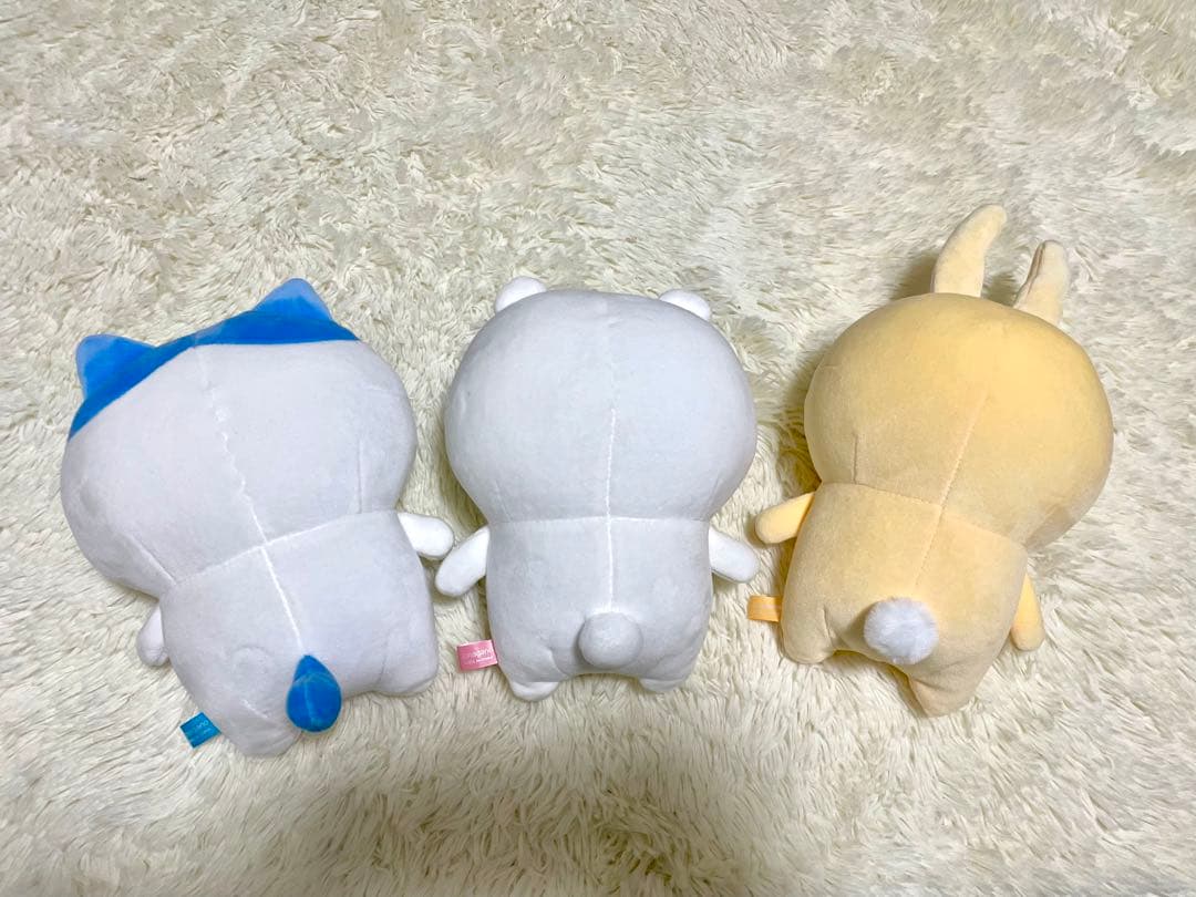 ちいかわ もちっとぬいぐるみS ちいかわ、ハチワレ、うさぎ(初期型