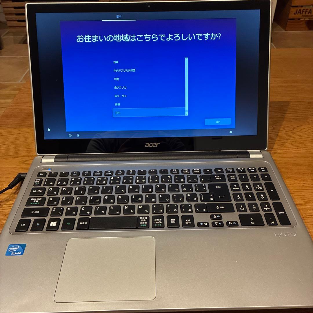 Acer Aspire V5 15.6インチ ノートPC 本体 - メルカリ