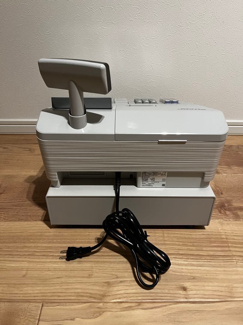 美品】 SHARP 電子レジスター XE-A207W-W 白 鍵・取説付き - メルカリ