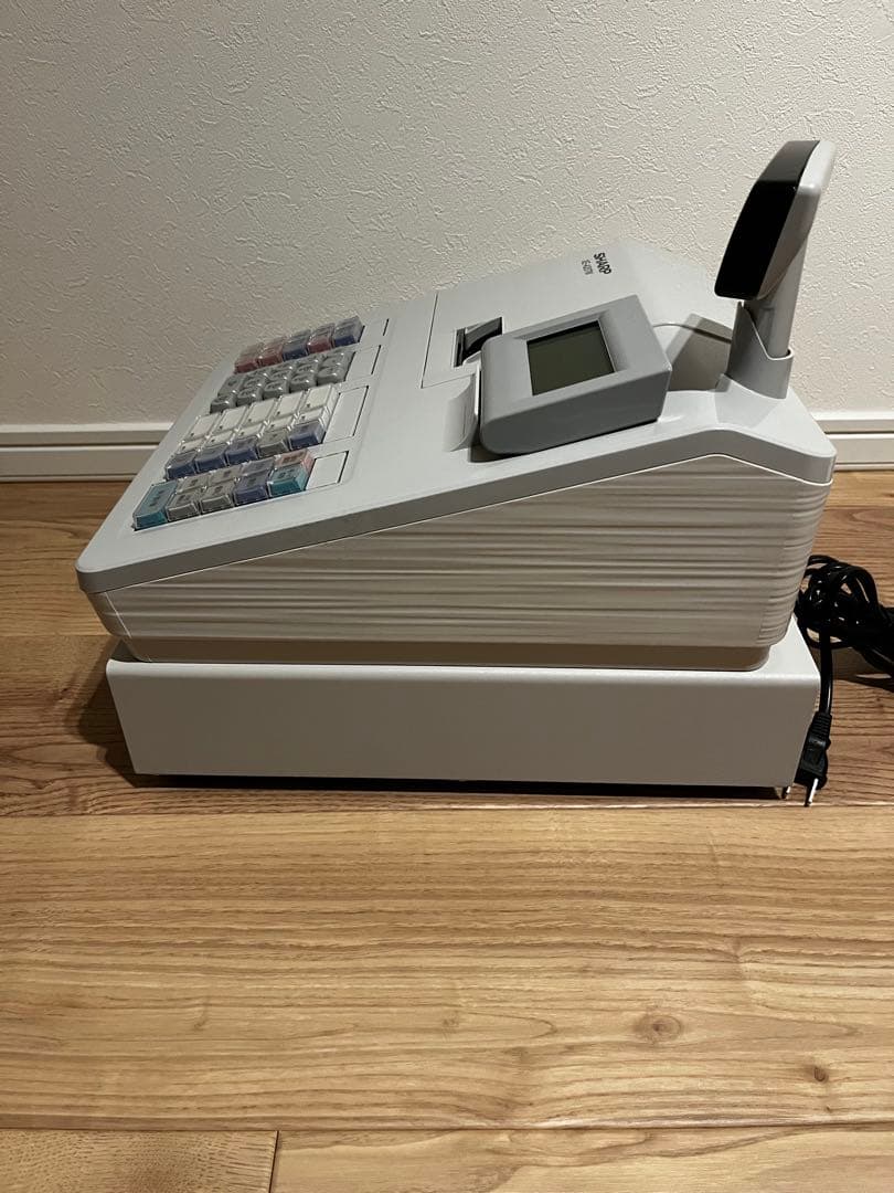 美品】 SHARP 電子レジスター XE-A207W-W 白 鍵・取説付き - メルカリ