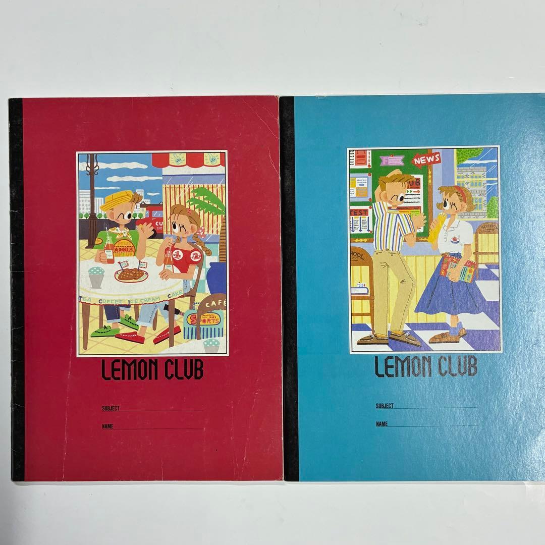 レモン1989年付録 学研 レモンビレッジ ノート2冊 平成レトロ さいとう