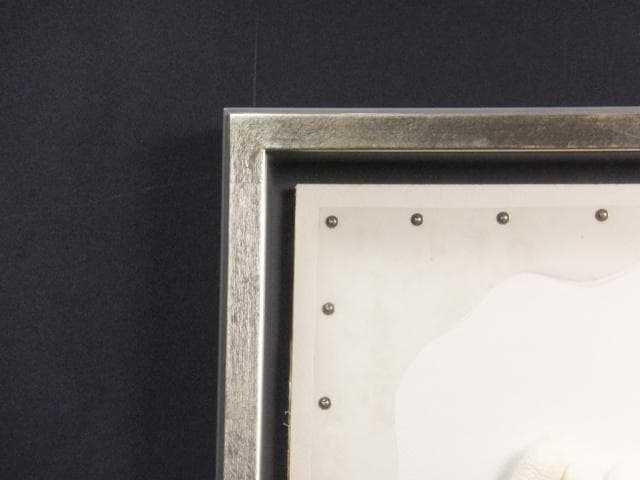 現代美術 馬場彬 直筆サイン『Composition』ミクストメディア0718C