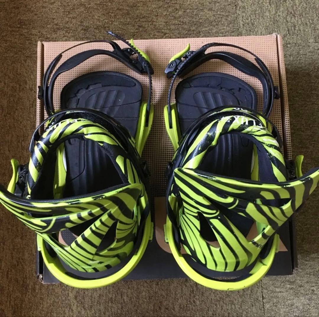 FLUX DS Mサイズ　N.L.GREEN スノーボードビンディング