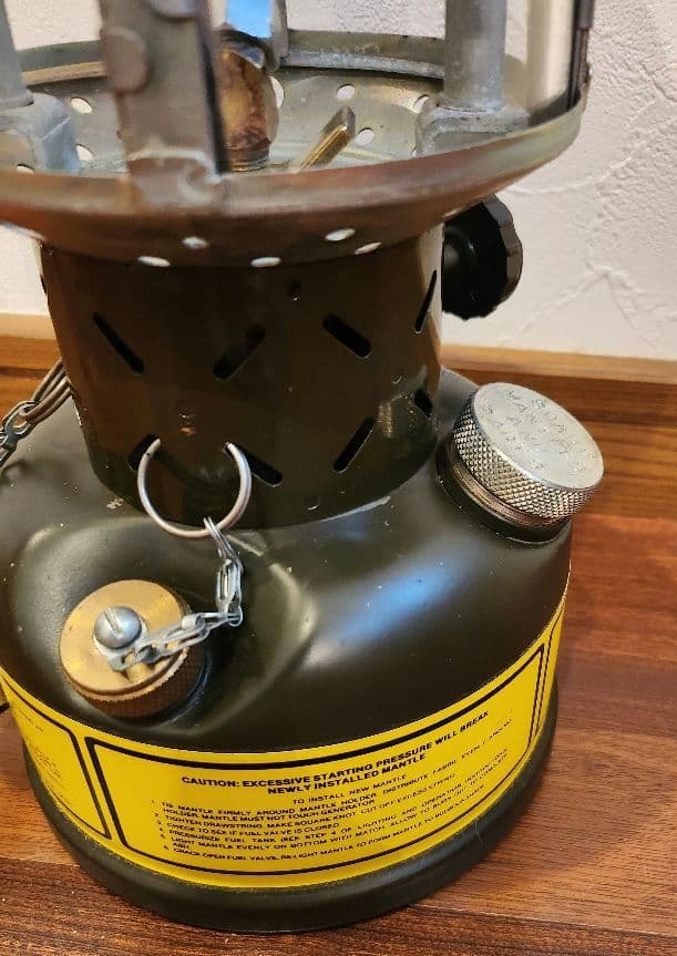 コールマン SMP 252A GIランタン 1987年製 デッドストック 軍幕 - メルカリ