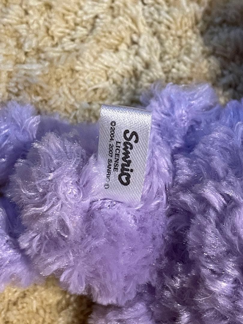 初代サンリオ　シュガーバニーズ　シューガーメヌエット　ブルーベリーうさ