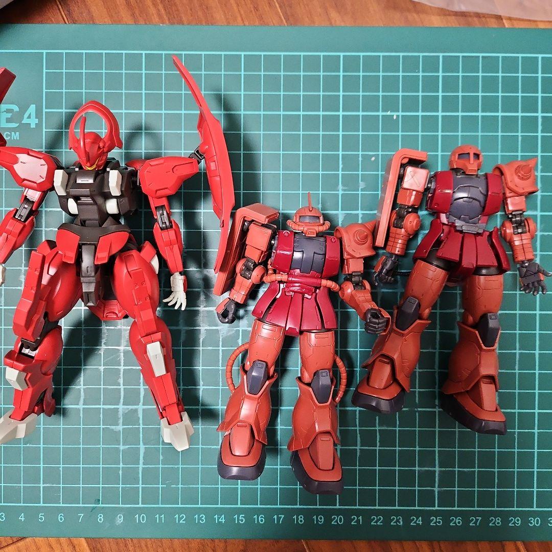 r*止様 HG ガンプラ7体 RG ガンプラ1体 まとめ売り ジャンク パーツ取