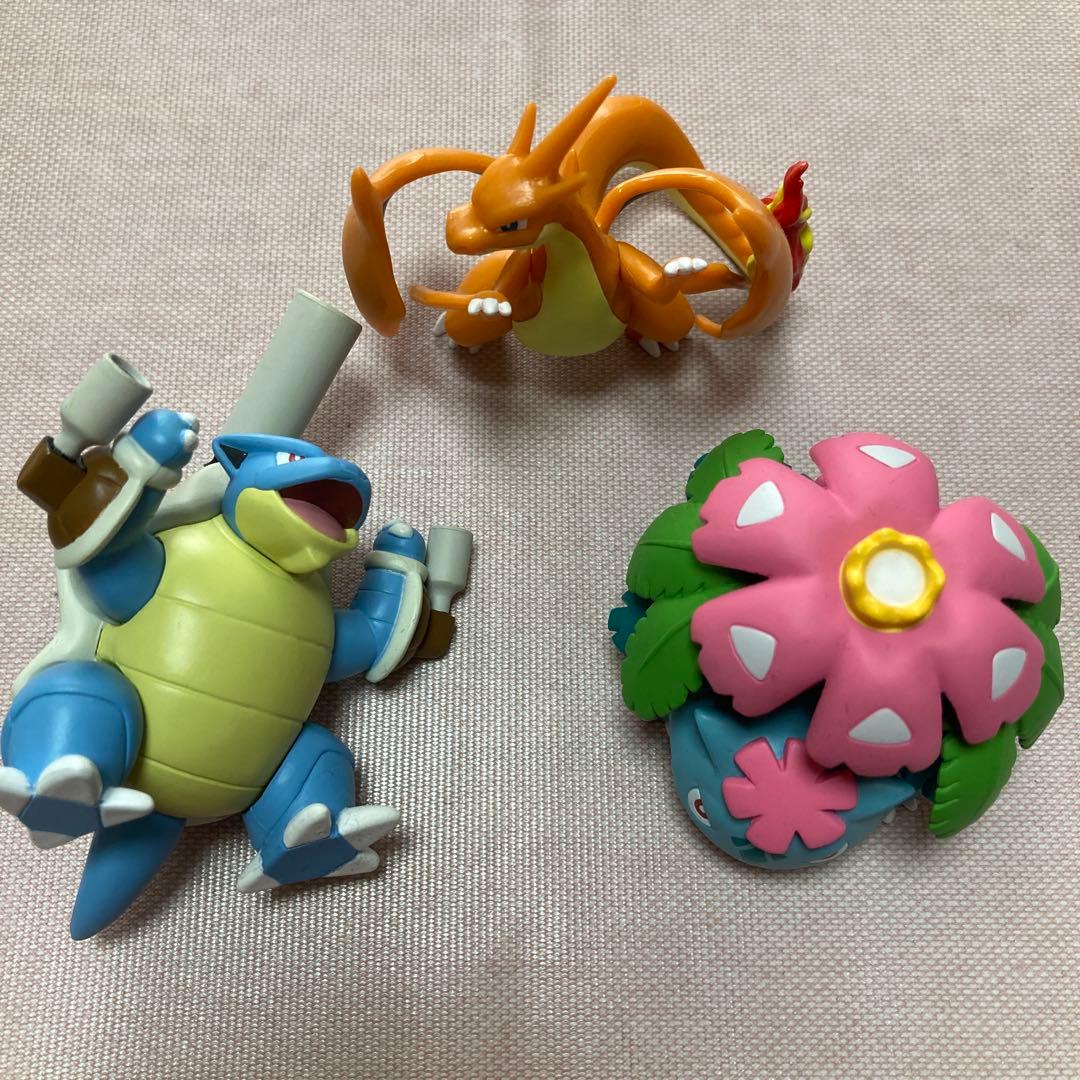 モンコレ カントー地方 御三家 メガシンカ 3体セット - メルカリ