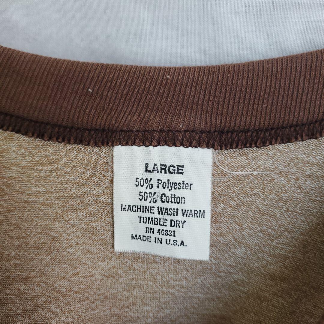 希少 70s Disney　ディズニー　ミッキーマウス　ラグラン Tシャツ