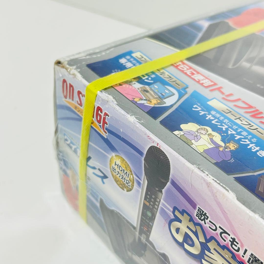 【新品未使用】ON STAGE お家カラオケ HDMI出力対応 900曲内臓