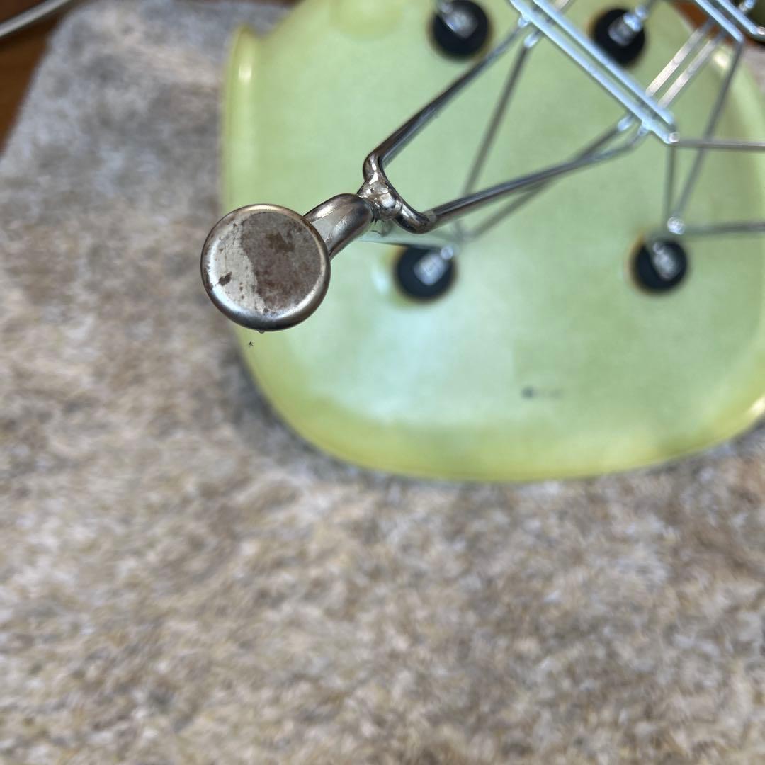 イームズ MODERNICA サイドシェルチェア エッフェルベース グリーン