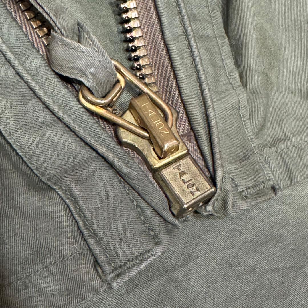 貴重 40's U.S.NAVY 米軍実物 AL-1 フライトジャケット フード