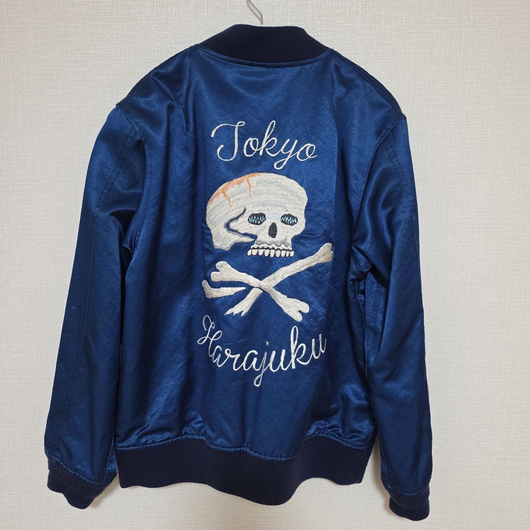 NEIGHBORHOOD スカル刺繍 スカジャン M - メルカリ