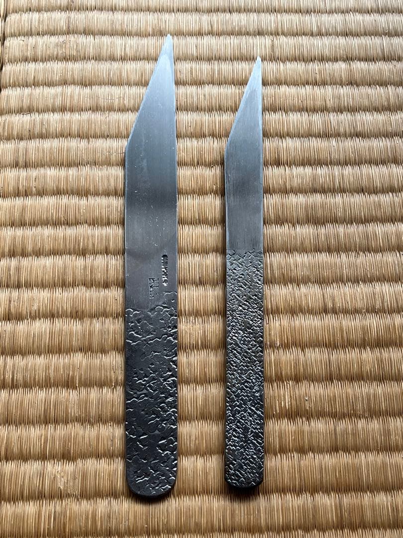坂光　小刀/切出し 中古の坂光繰小刀を綺麗にしたある休日 – 切り出し小刀