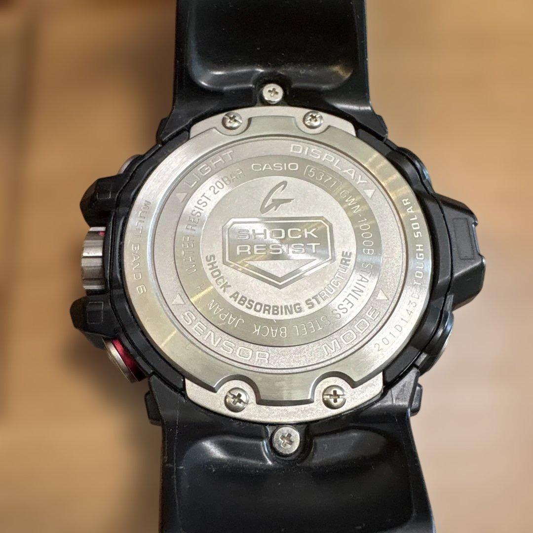 カシオG-SHOCKガルフマスター GWN-1000B-1BJFソーラークォーツ - メルカリ