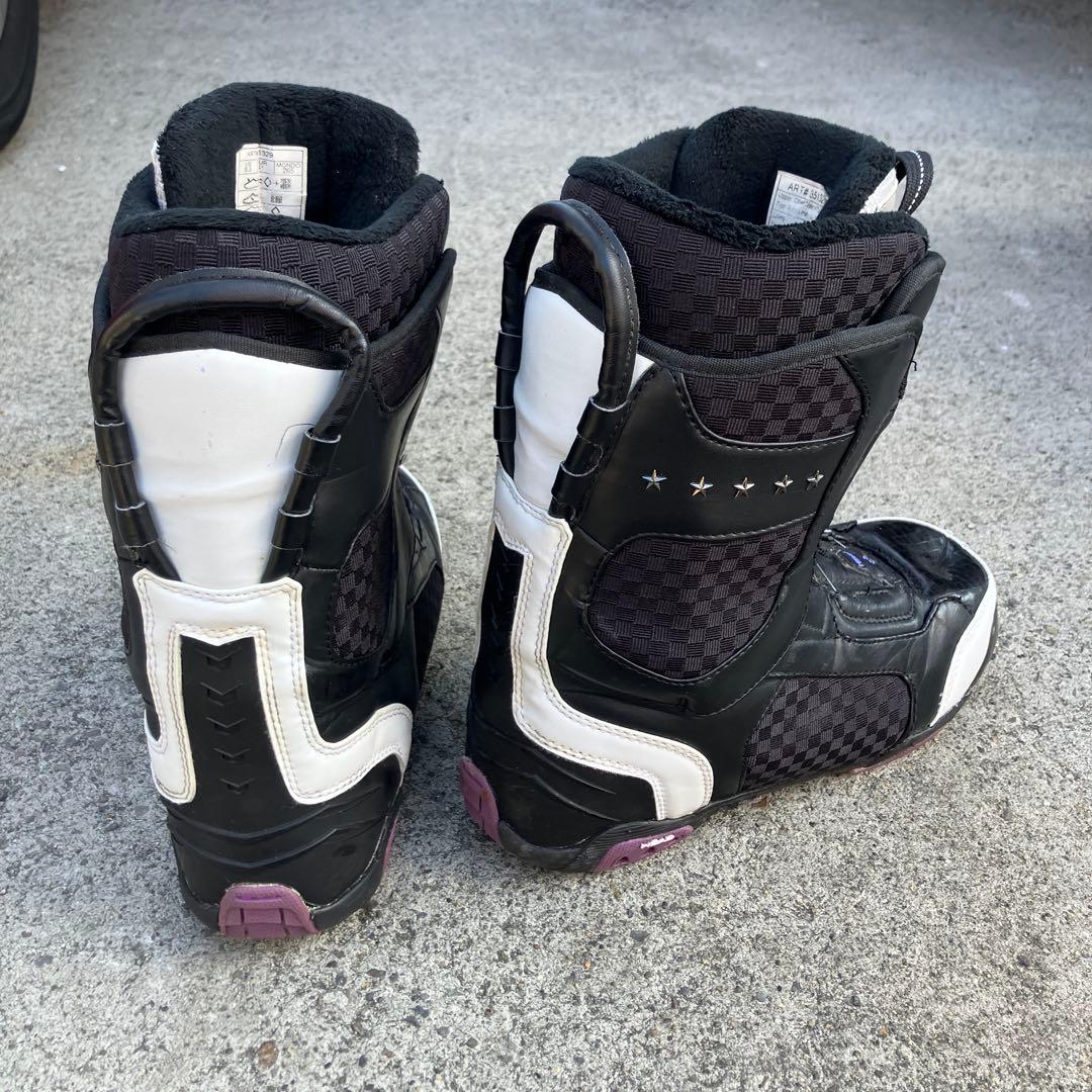 ヘッド スター BOAシステム ダイヤル式スノーボードブーツ 黒 26.5cm