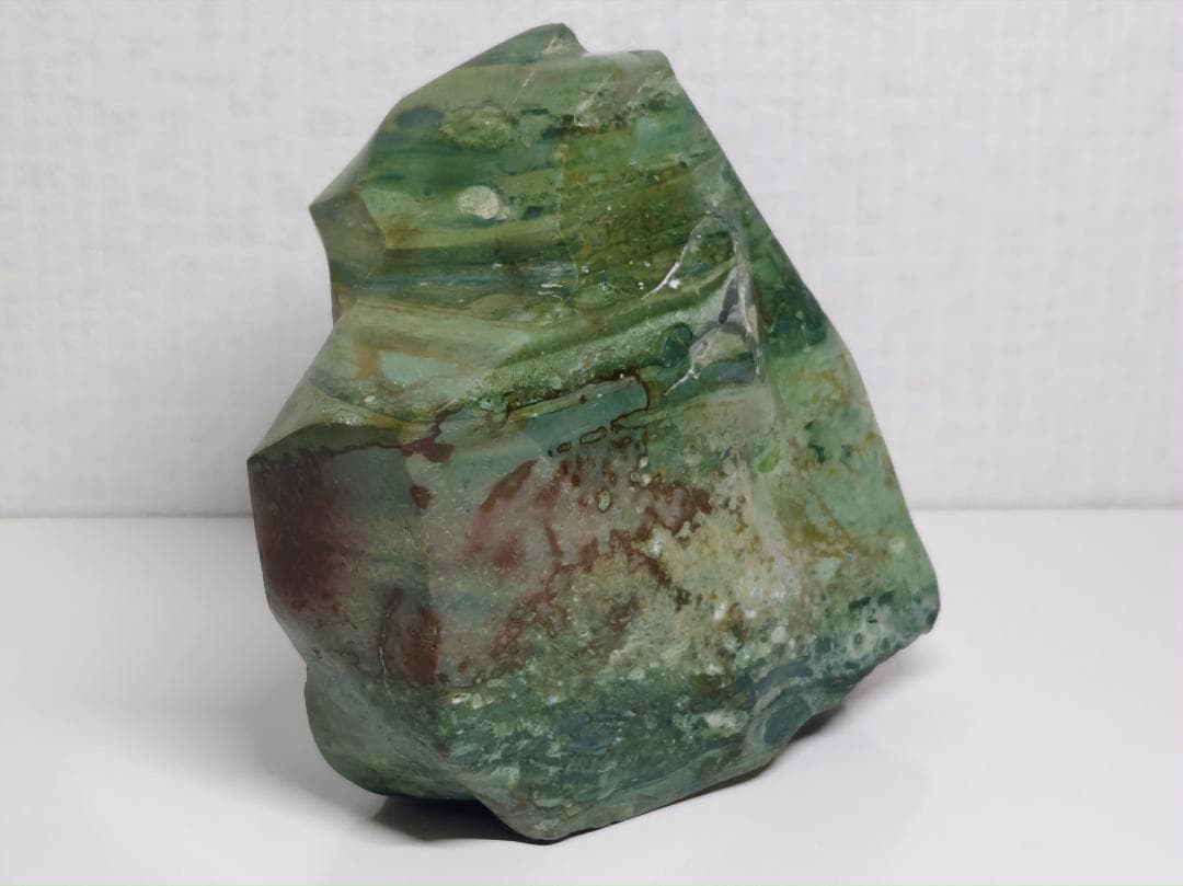 出雲石 1.1kg 碧玉 ジャスパー 瑪瑙 メノウ 鑑賞石 自然石 原石 鉱石