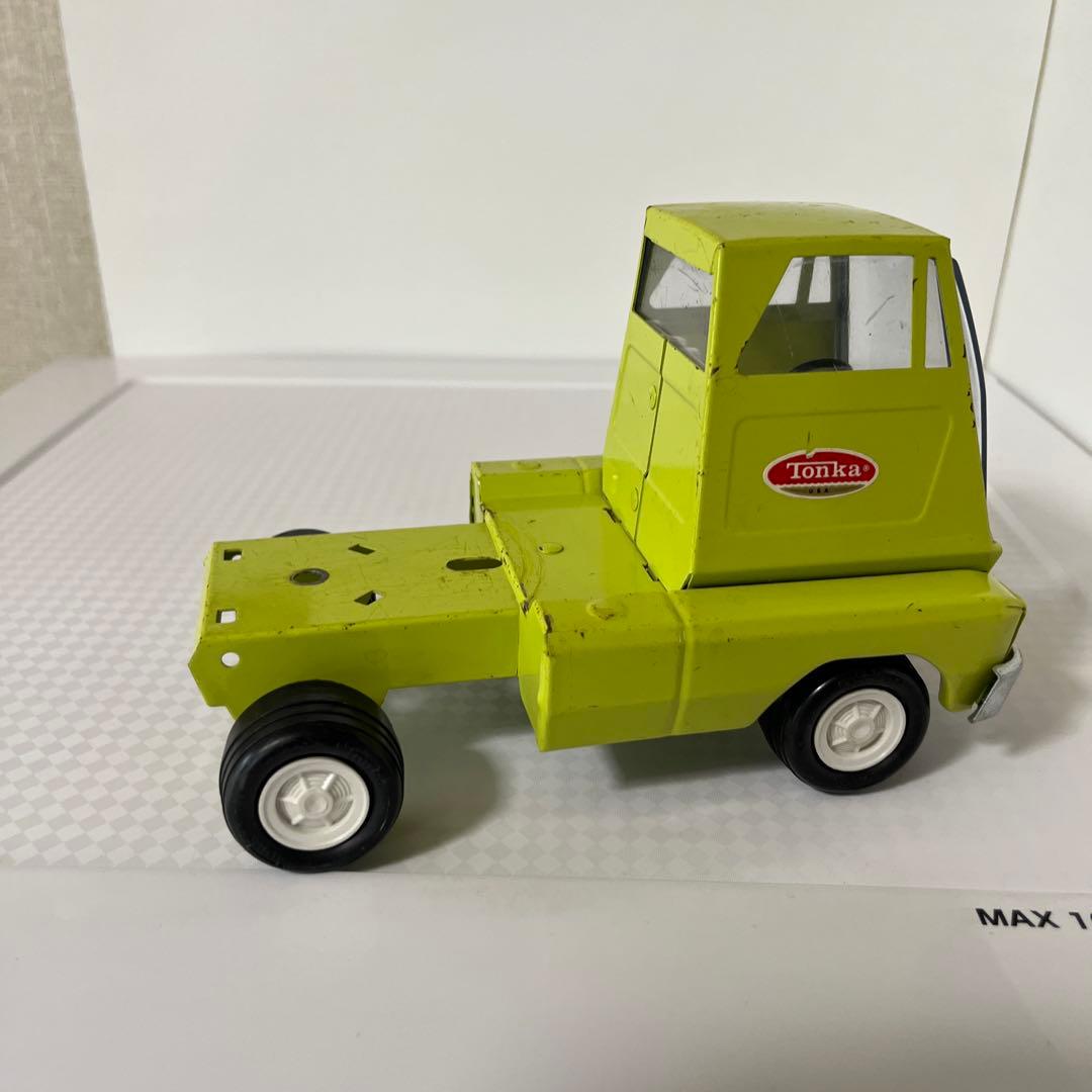 トンカ　1960年代　T ractor(牽引車) 色ライトグリーン　ビンテージ