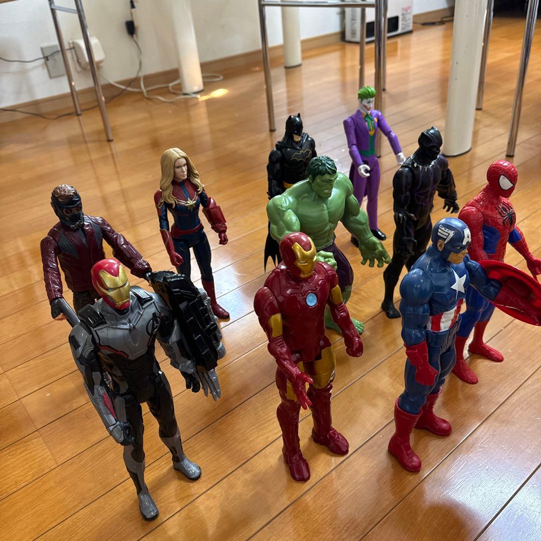 PONITO、希少　マーベル　アベンジャーズ　フィギュア　10体セット