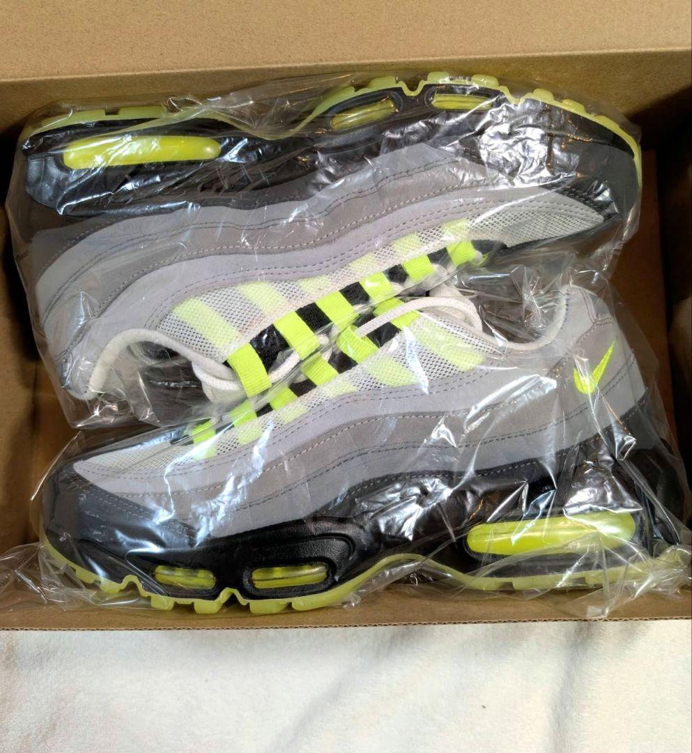 毎日値下げ 着用1回 ナイキID エアマックス95 イエローグラデ 正規品