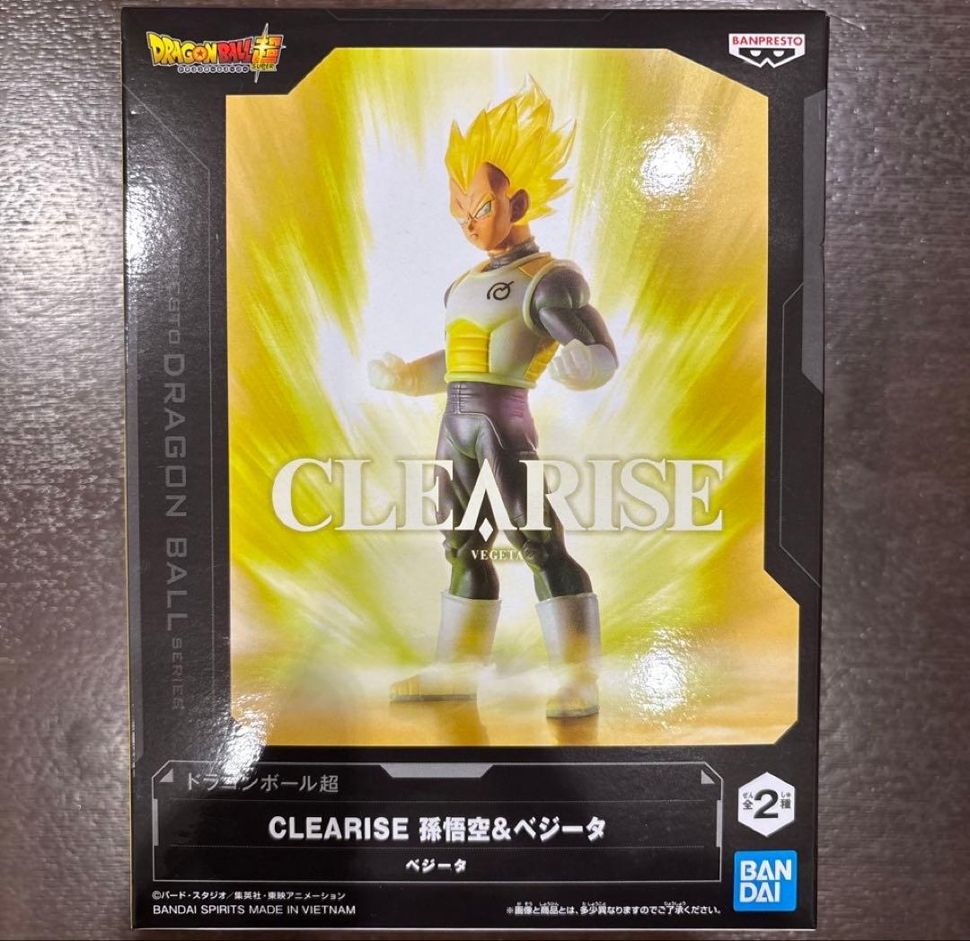 即発送］ドラゴンボール超 CLEARISE 孫悟空＆ベジータ ベジータ - メルカリ