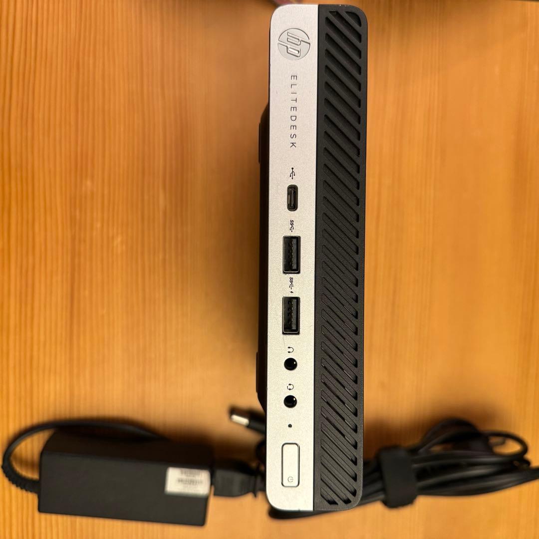 ミニPC HP EliteDesk 800 G4 i7 8700T 32GB 1.2TB