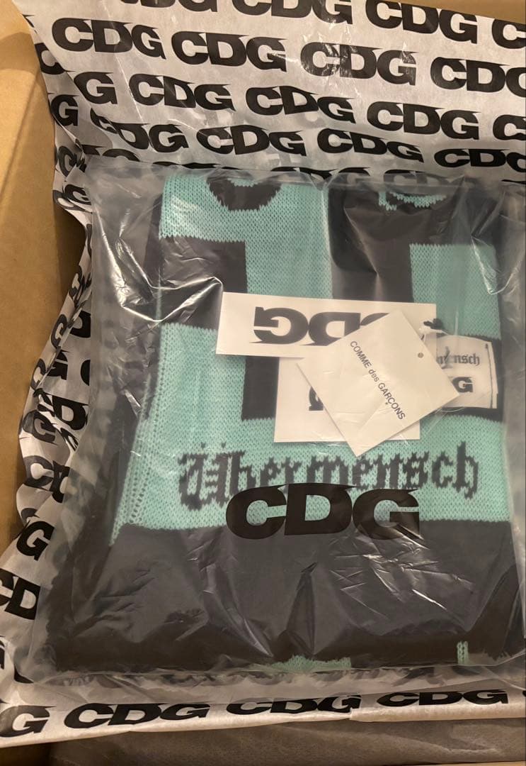 CDG G-DRAGON Ubermensch Checkered Stole - メルカリ