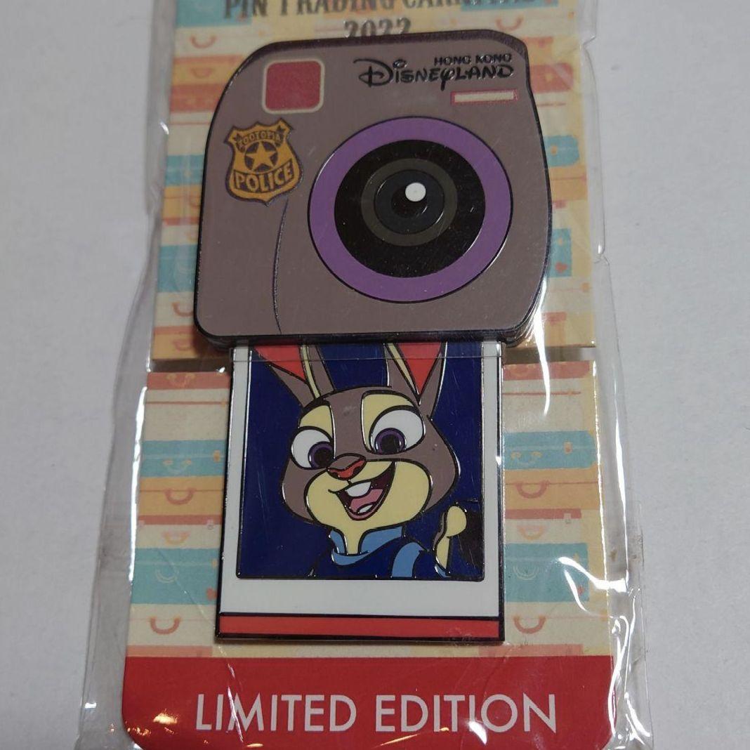 香港ディズニーランド ニックワイルド/ジュディホップス ピンバッジ/ズートピア2