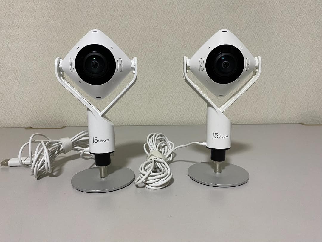 2台セット j5 create JVCU360S 360° All Around Webcam (Model: JVCU360 ) – j5create International