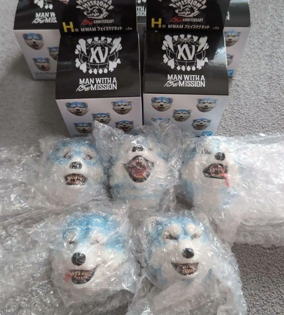 一番くじ MAN WITH A MISSION H賞 フェイスマグネットコンブ