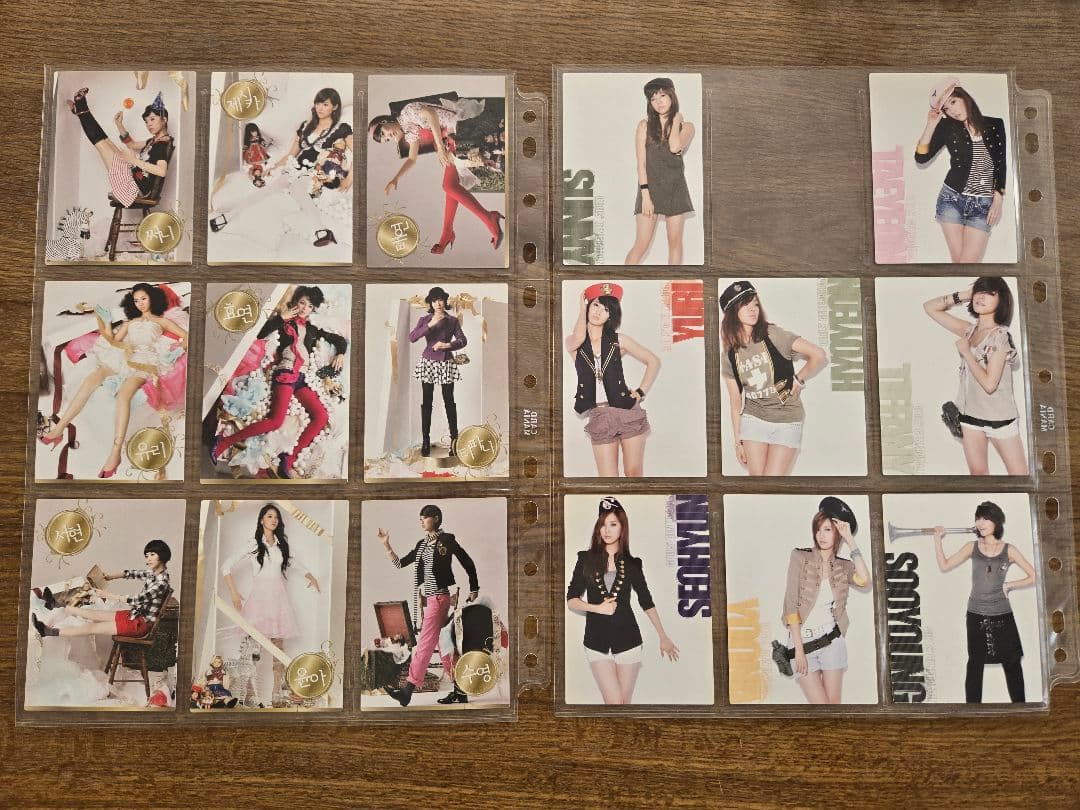 少女時代　スタコレ　シーズン1、2、2.5　151枚セット　バインダー付き