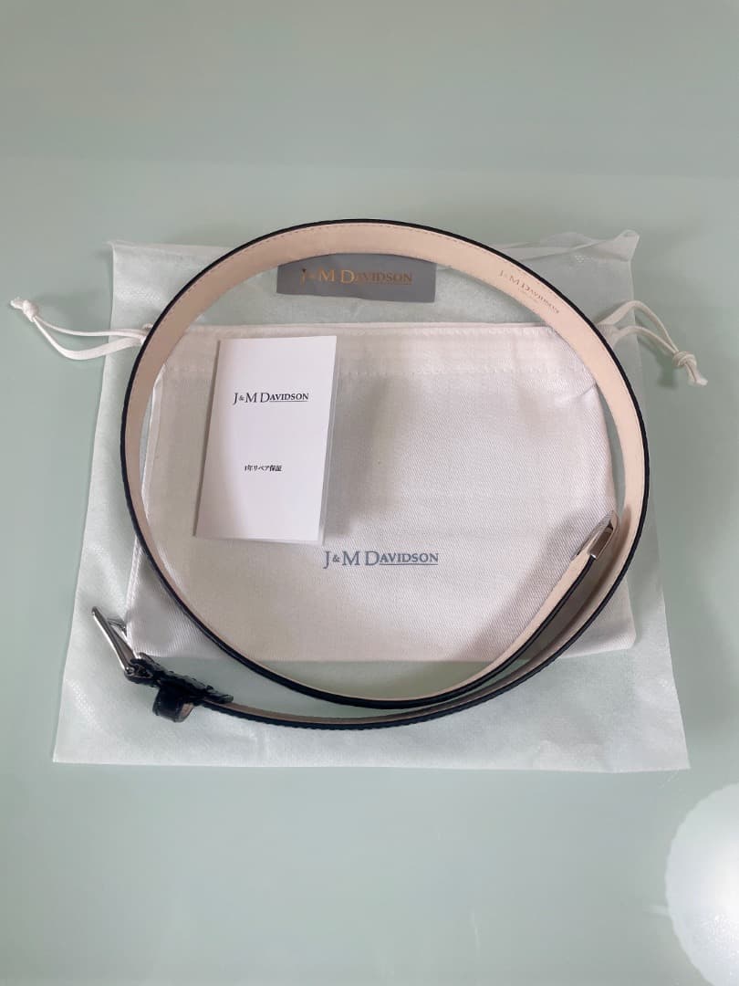 no44 J&MDAVIDSON: 30クロコ型押し チップエンドベルト J&MDAVIDSON: クロコ型押し チップエンド ベルト｜ SHIPS 公式サイト