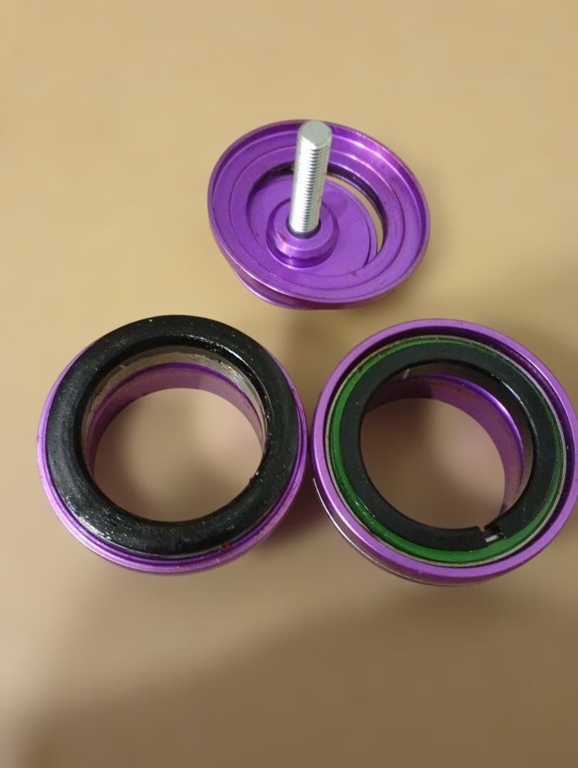 White Industries ヘッドセット 1-1/8\" パープル