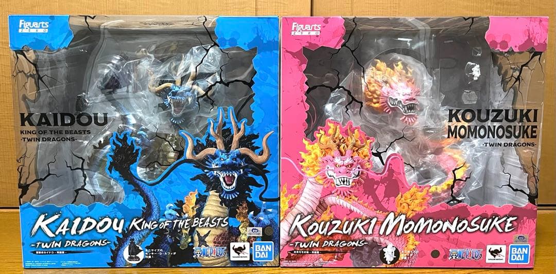フィギュアーツZERO 超激戦 カイドウ モモの助 双龍図 ワンピース 開封