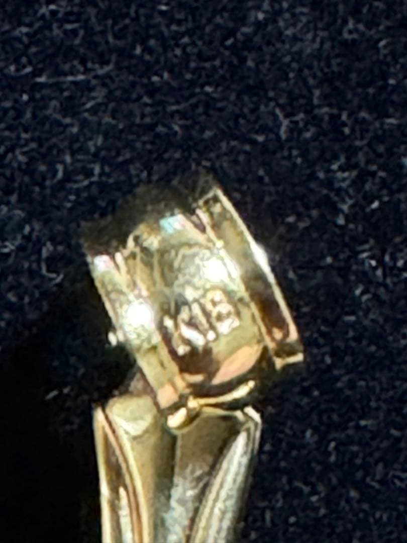 k18金　十字架 ペンダント ネックレスセット 3.3g